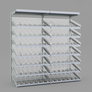 Under Counter Cigarette Tobacco Pusher Shelves Gantry Gondola Wood Tobacco Fixtures Cigarette Display Cabinet