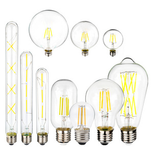 LED light bulb retro E14 screw mouth glass pull tail energy-saving C35 candle light LED energy-saving light bulb