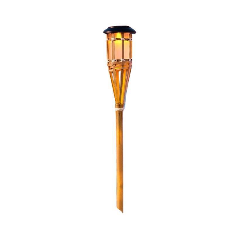 LED solar simulation bamboo torch light outdoor lawn landscape light courtyard solar garden light