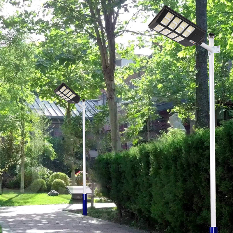 1000W1500W solar outdoor courtyard light rural household park lighting super bright human sensing solar street light