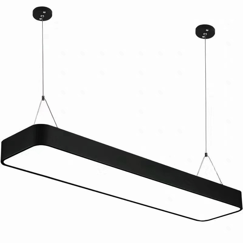 Long classroom pendant light strip office supermarket classroom gym store LED pendant light