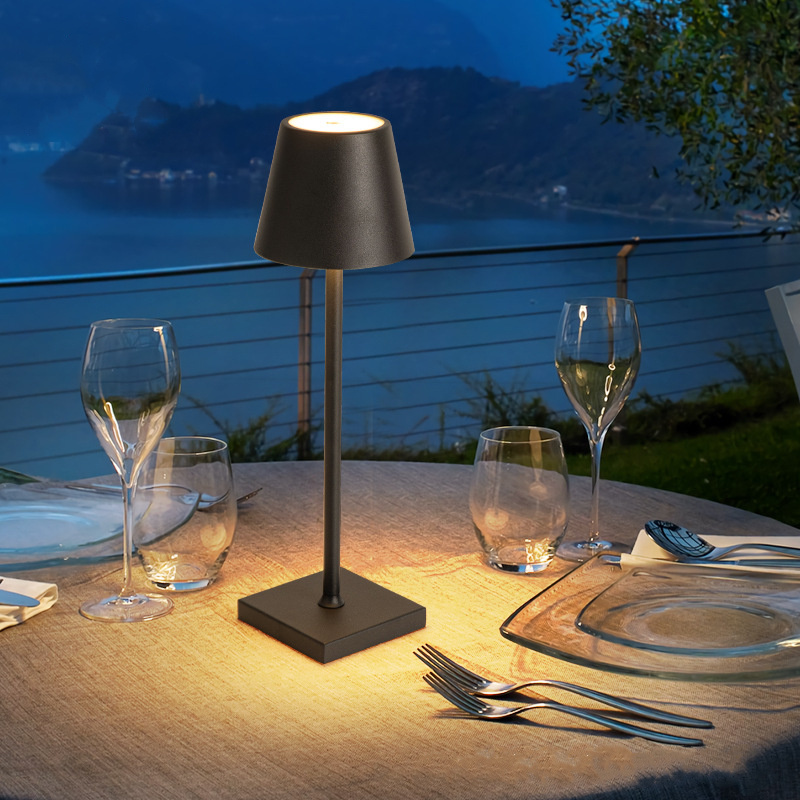 Minimalist Bar Charging Light Outdoor Restaurant Dining Table Small Table Light Bedroom Bedside Night Light