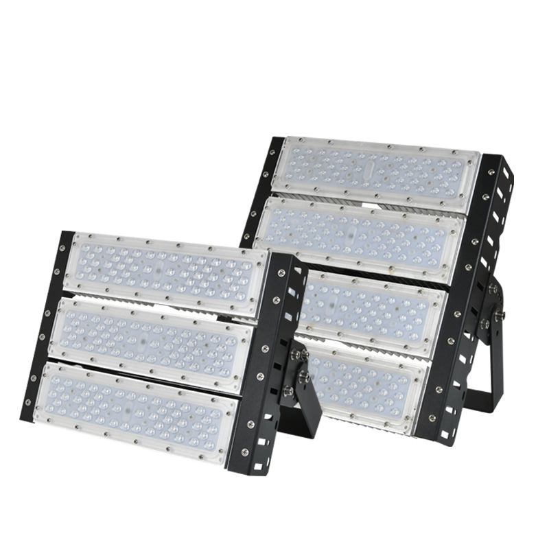 Outdoor waterproof 300W200W100W LED module tunnel lamp for lighting billboards on sports field tunnel construction sites