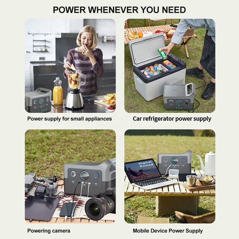 Kelan S7 700W portable power banks mini station 220V indoor solar powered generator