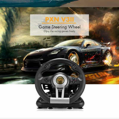 PXN V3II Gaming Steering Wheel Pedal Vibration Racing Game Controller for Xboxes One for PC for PS3 PS4 for N-Switch