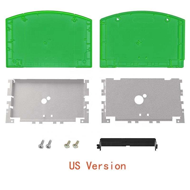 Universal Cartridges Shell Case For Nintend 64 Game Console Cover With Fix Screw Card Parts Kit For N64 Game Accessories