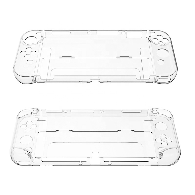 Clear Transparents Protective Cover For Nintend Switch OLED PC Protective Case For NS OLED Crystal Shell Protector