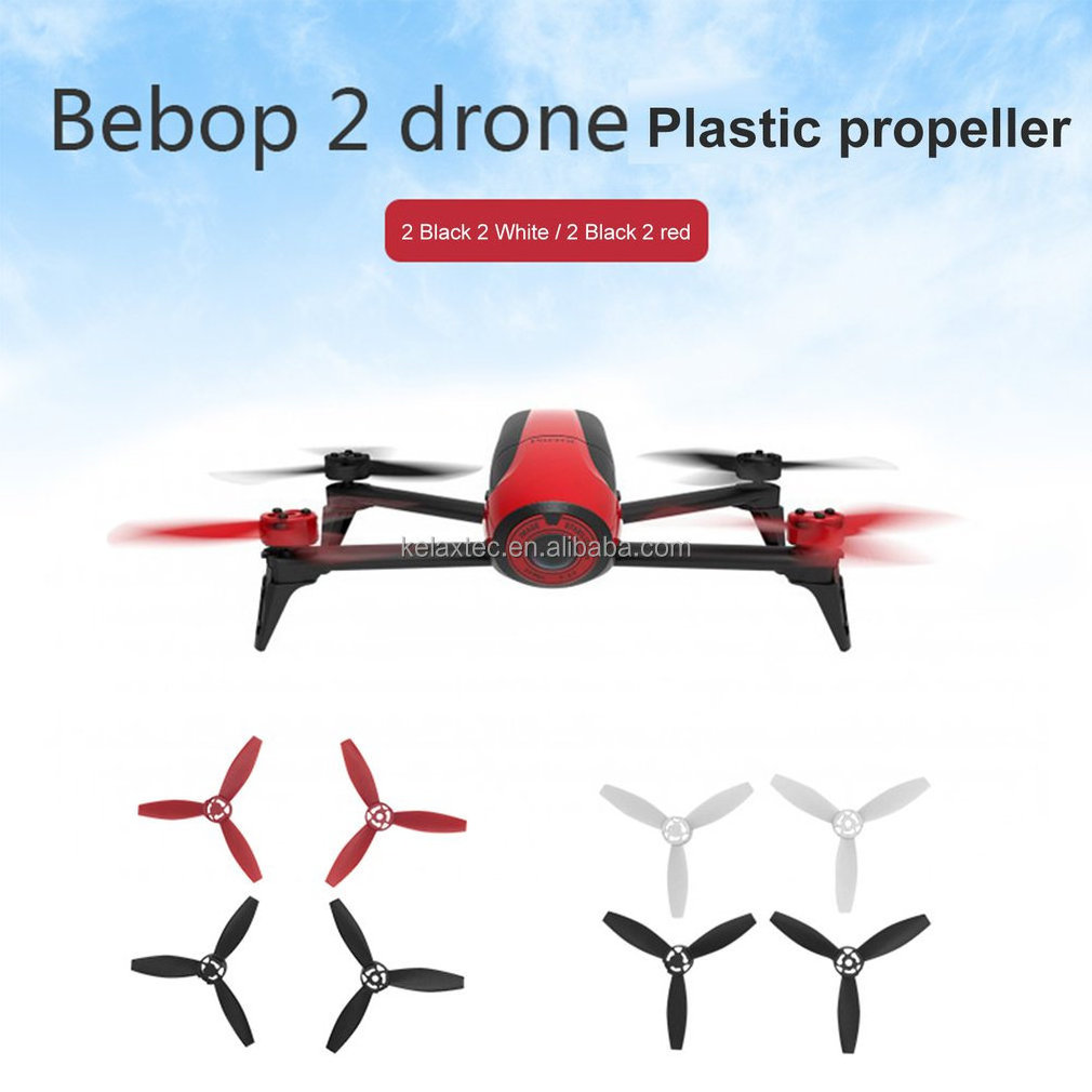 4pcs Plastic Propellers For Bebop 2 Drone Propeller For Bebop 2 Drone Flying Blades Propeller