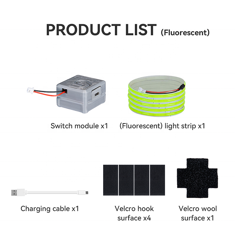 Crossover Strip Built-in Lithium Battery Luminous Night Lights Warning Light Strip For DJI Avata Drone Accessories