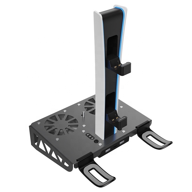 HBP-545 Wall Mount For PS5 SLIM Cooling Base For VR Headset Storage Hanger Cooler Stand