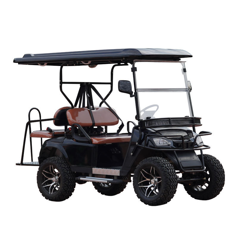 2023 New Design Best Selling 4 Seater Fast Single Seater Mini Seat 4X4 Golf Cart Buggy 4 Wheel Electric