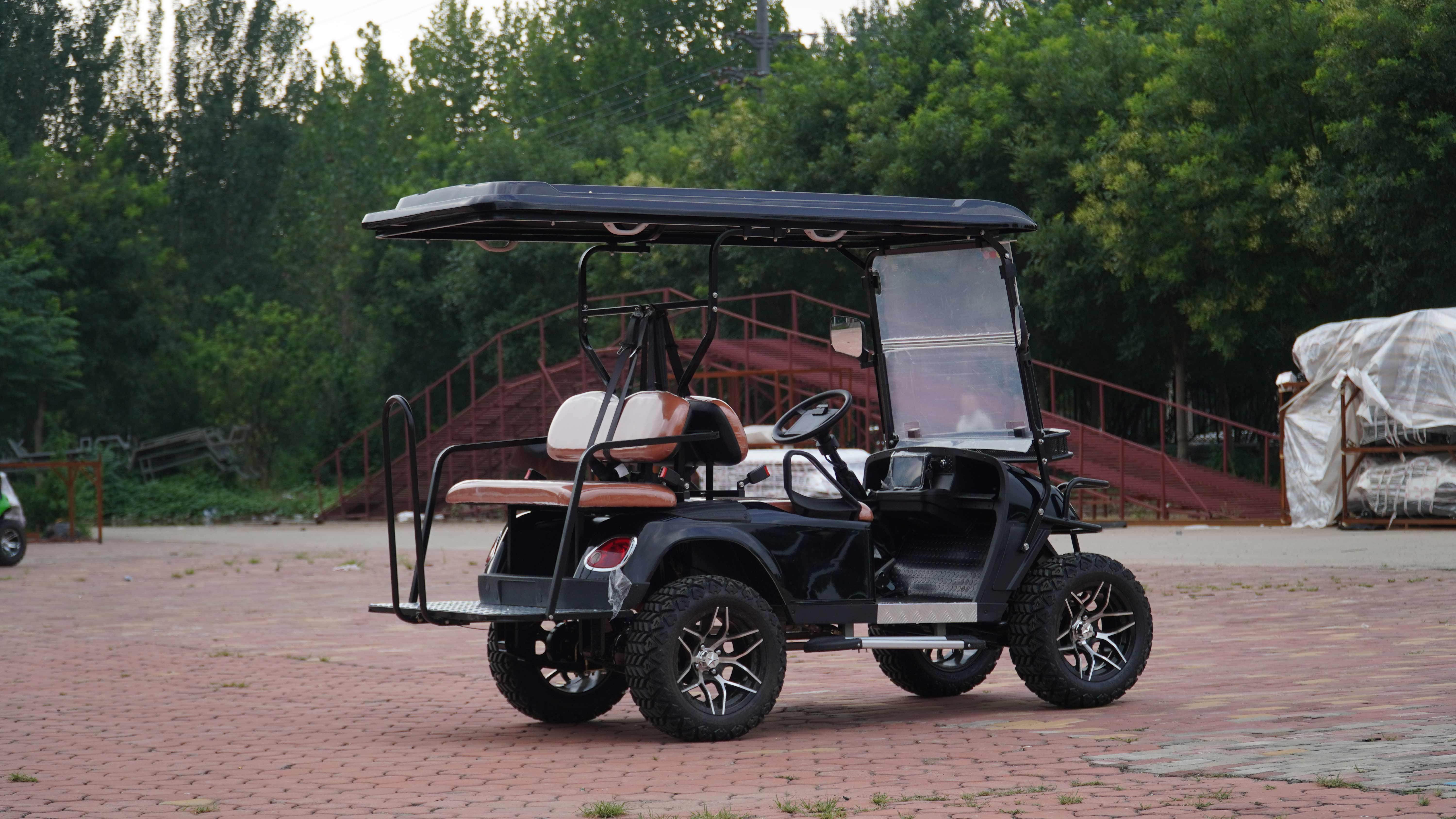 Cheap electric golf carts chinese golf carts 60V 100AH Customizable club car golf cart