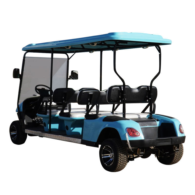 Mini 4 wheel drive 6 seater electric golf push cart