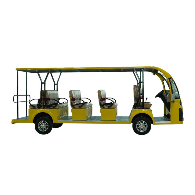 2023 Wholesale Universal Sightseeing Tourist 72V Electric Shuttle Bus For Sale