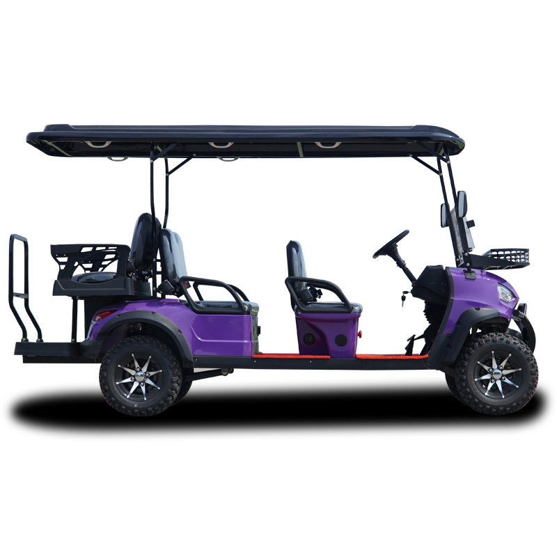 72V Lithium 4 Seater 6 Seaters Off Road Electric Street Legal Golf Carts