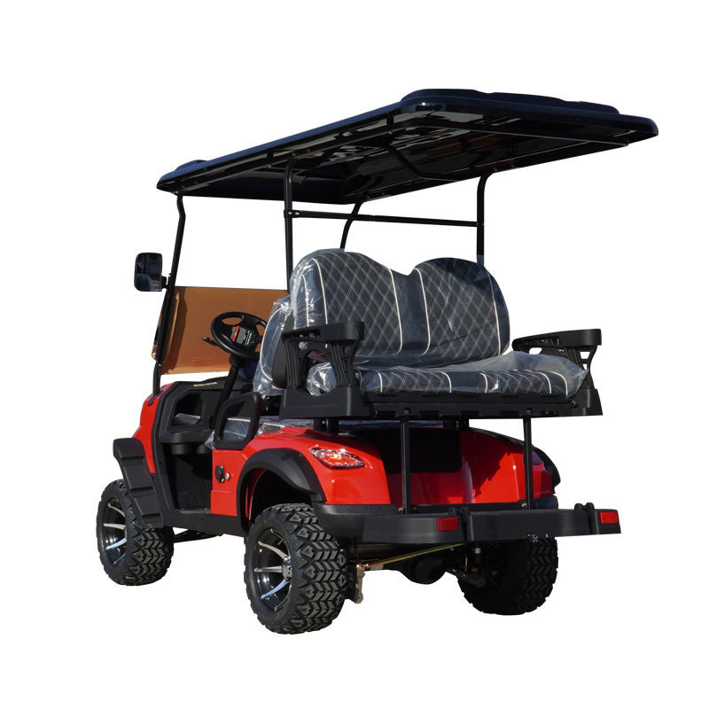 Ce Certified Lithium Battery Powered 48V Ac System 4 Seat Electric Golf Cart Small Off Road Golf Cart Buggy