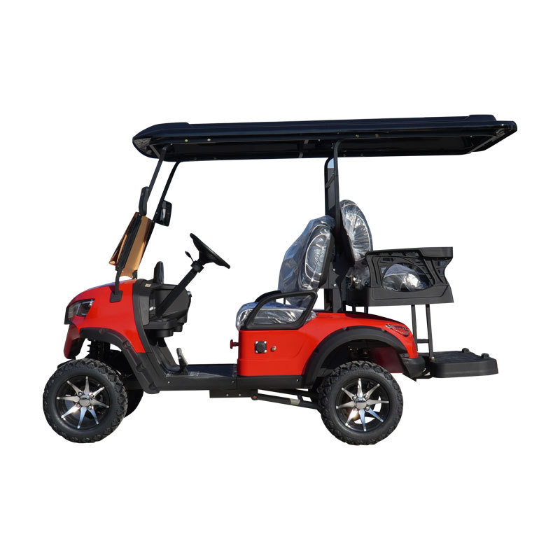 Ce Certified Lithium Battery Powered 48V Ac System 4 Seat Electric Golf Cart Small Off Road Golf Cart Buggy