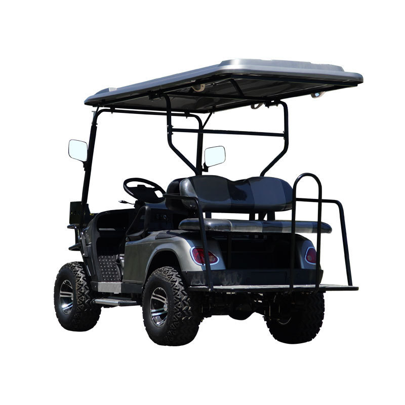 Sightseeing Bus Battery Electric Golf Cart Golf Cars Custom 4 Seater 48 Volt CE Golf Cart Rear Seat Kit Club Car Precedent KED