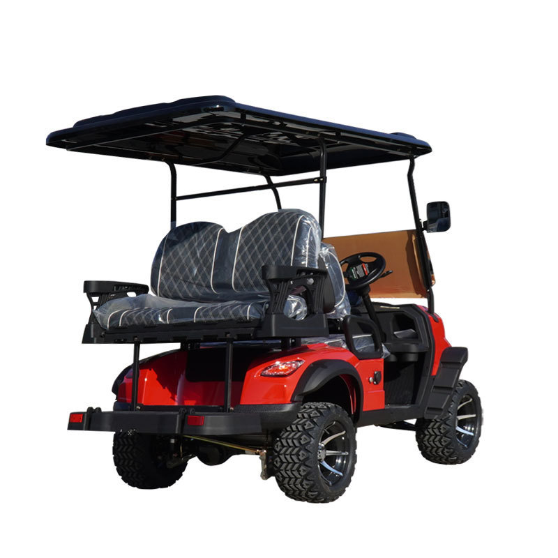 Ce Certified Lithium Battery Powered 48V Ac System 4 Seat Electric Golf Cart Small Off Road Golf Cart Buggy