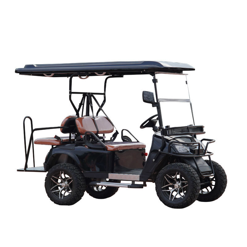 2023 New Design Best Selling 4 Seater Fast Single Seater Mini Seat 4X4 Golf Cart Buggy 4 Wheel Electric