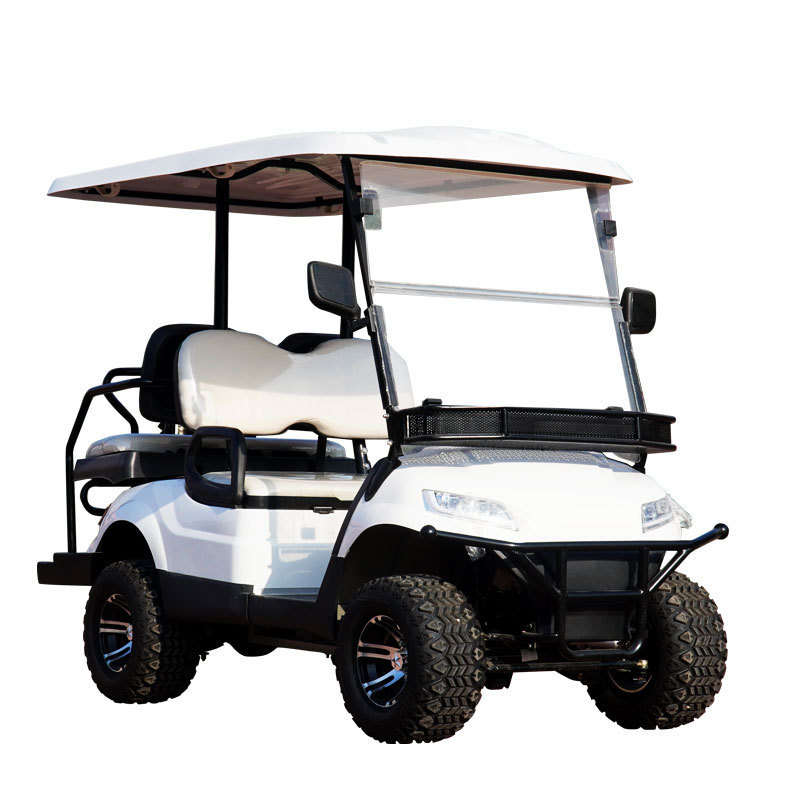 2023 New Design China Hot Sale Left and Right Hand Driving Golf Cart 4 Seats 2 Wheels 48V Mini Golf Cart