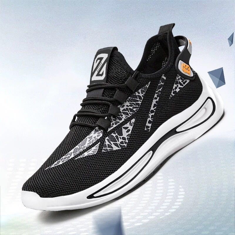 2023 Autumn New Men's Trend Mesh Shoes Sports And Leisure 36-46 Large Size Running Shoes For Men