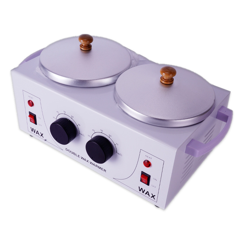 22 Salon Hot Spa Electric Depilatory Wax Heater Warmer Double Melting Wax Pot For Hair Removal