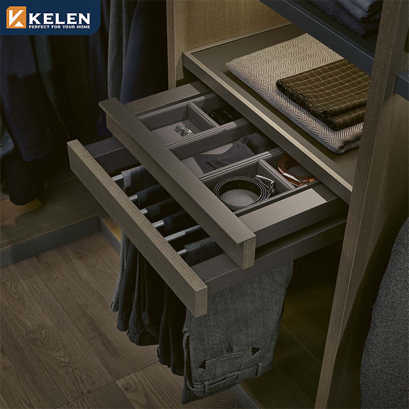 Kelen 2024 modern walk in closet wardrobe para habitacion custom systems design wood bedroom cupboards for bedroom open wardrobe