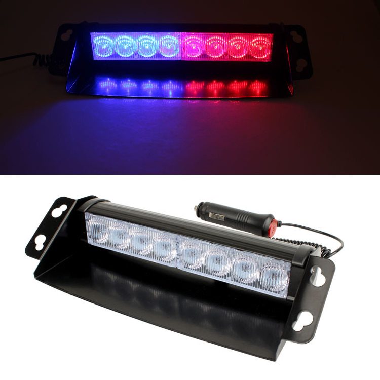 Cheap 12v Led Car Truck Emergency Strobe Light Red Blue Flashing Warning Lights Bar