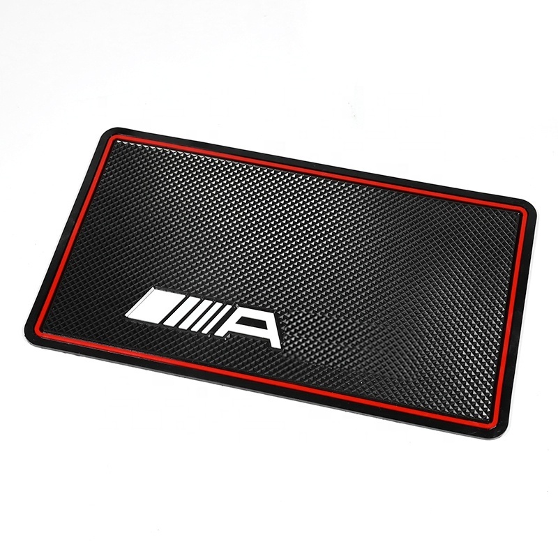 Factory Custom Logo Car Accessories Interior Anti Slip Mat Dashboard Sticky Non Slip Mats Anti Slip Dash Pad