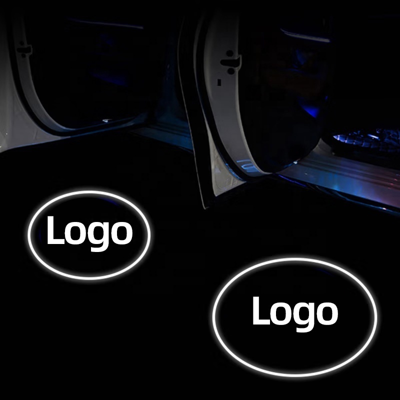 Factory Custom Car Decoration Welcome Logo Light Led Car Door Light Hd 3d Ghost Shadow LED Logo Projector Welcome Lights