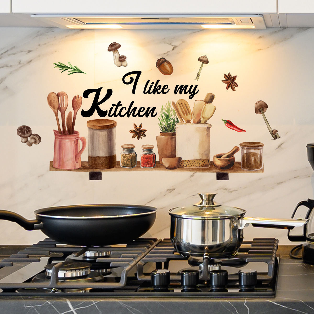 New Arrival Kitchen Wall Stickers Dining Room Quotes Wall The Heart of The Home Vinyl Wall Sign Art Decor Home stickers