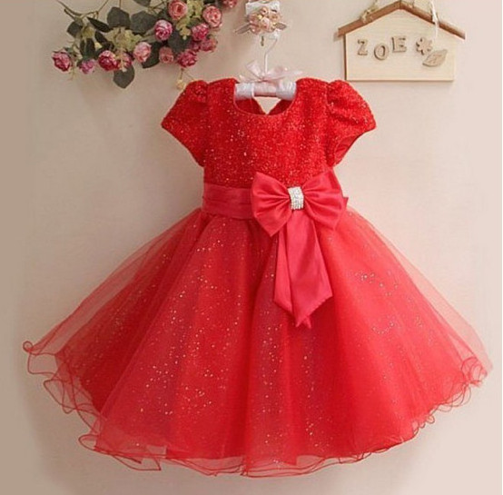 Flower Girls Dress Wedding Pageant 2017 Summer Princess Party Dresses Children Clothes