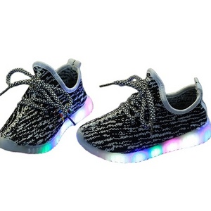 kids casual shoes LED light for boys outdoor shoes