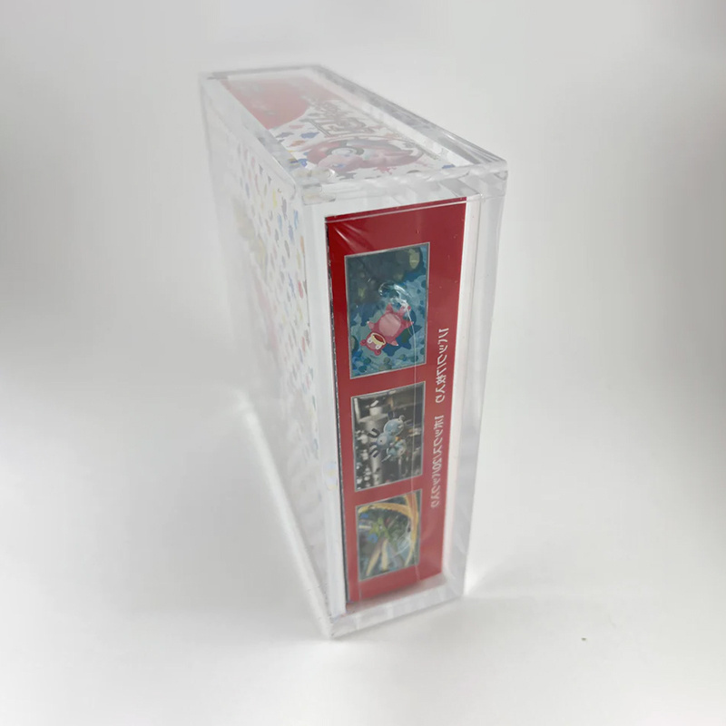 Japanese Large Booster Box Premium Acrylic Display Protector Case For Pokemon Scarlet and Violet 151 Booster Box