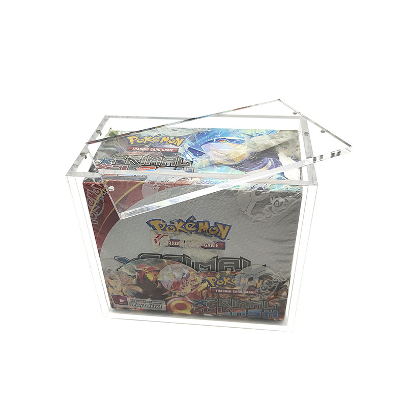 Acrylic 151 Elite Trainer Box ETB UPC BB Yugioh Display For Pokemon MTG TCG Ultra Premium Collection Japanese Booster Box Case