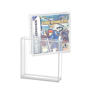 Clear Acrylic Protector Case for Game Boy and Game Boy Advance GB/GBA Case SNES N64 Game Box Protector Box NES Display Box