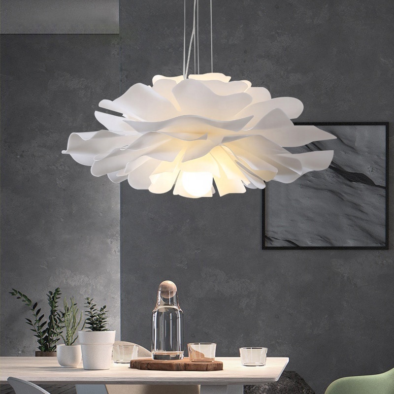 Hotel Decoration Home Nordic High Quality Flower Restaurant Creative Bedroom lamps home decor nordic pendant light fixtures