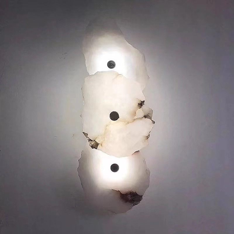 Modern High Grade Creative Gold Marble Wall Lamp For Living Room Villa Hotel Wall light