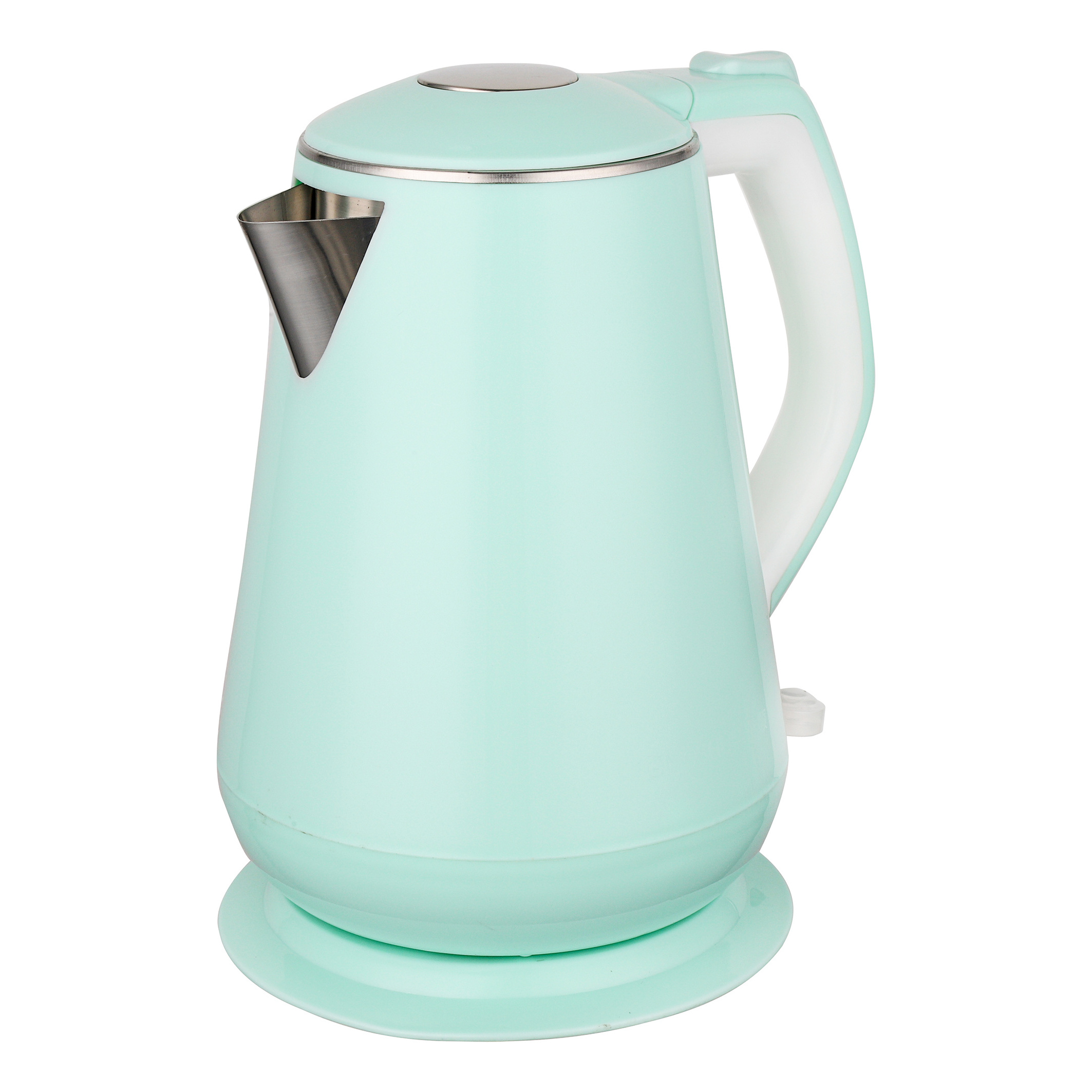 Hot sale 1.8L  green color stainless steel travel portable tea water electric kettle fast boiling water kettle