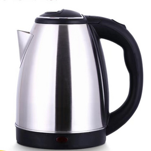 Popular hotel stainless steel purple large electric kettle with color changing