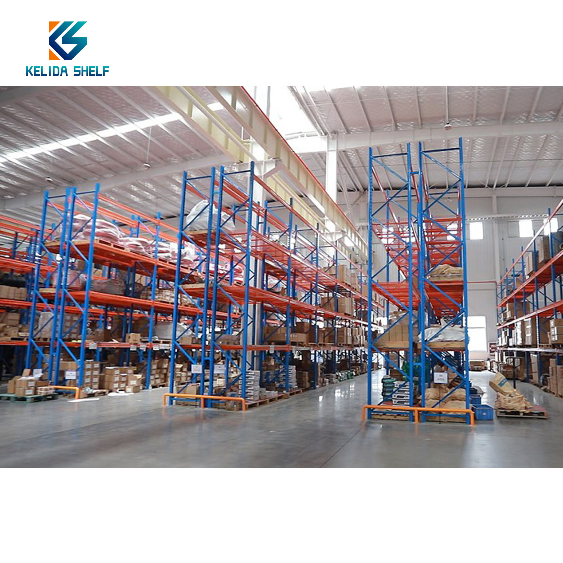 Adjustable Storage Stacking Racks Warehouse Storage Pallet Racking System Shelving Unit Heavy Duty