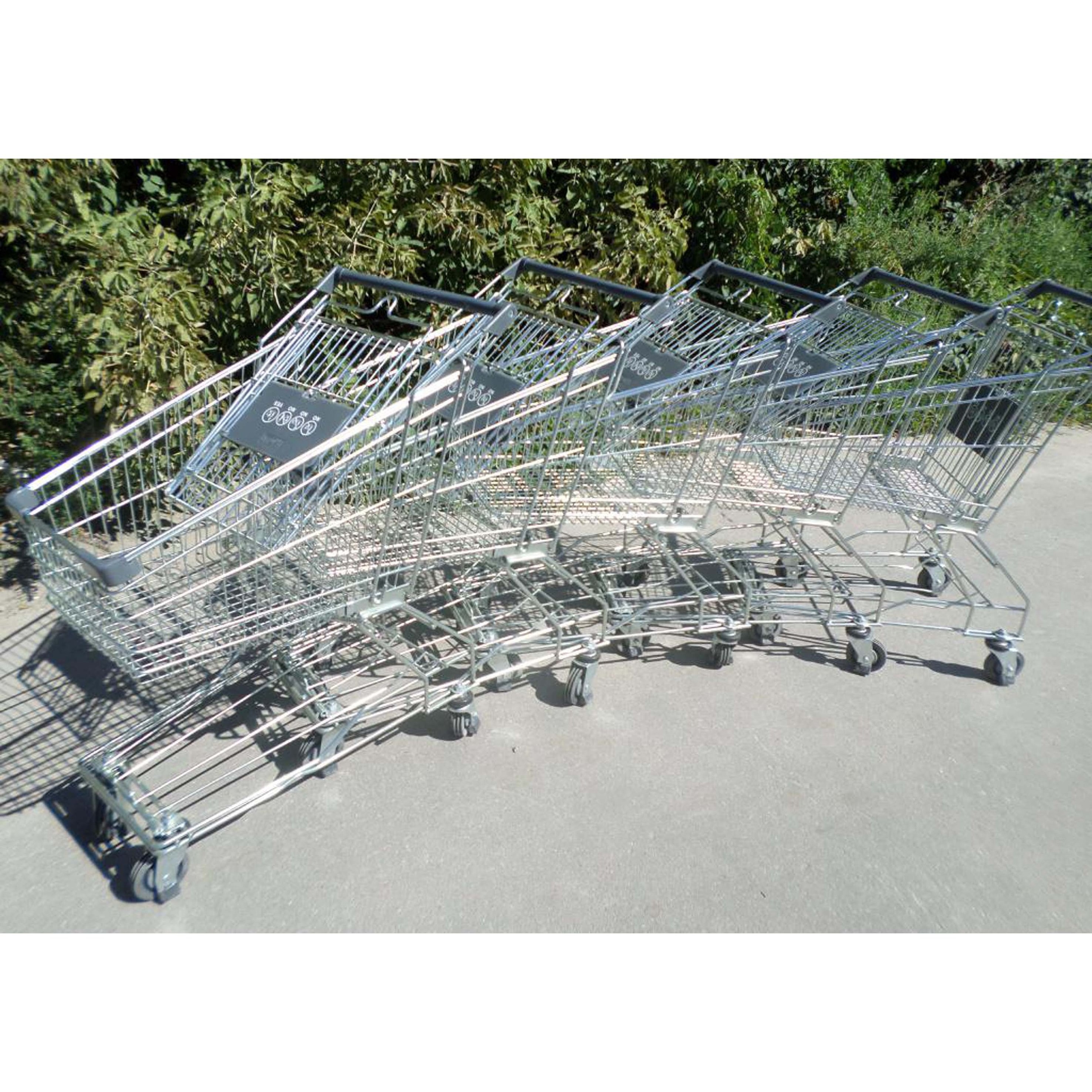 Factory Whole Price Heavy Duty Shopping Trolley Grocery Shopping Cart Supermarket Trolley