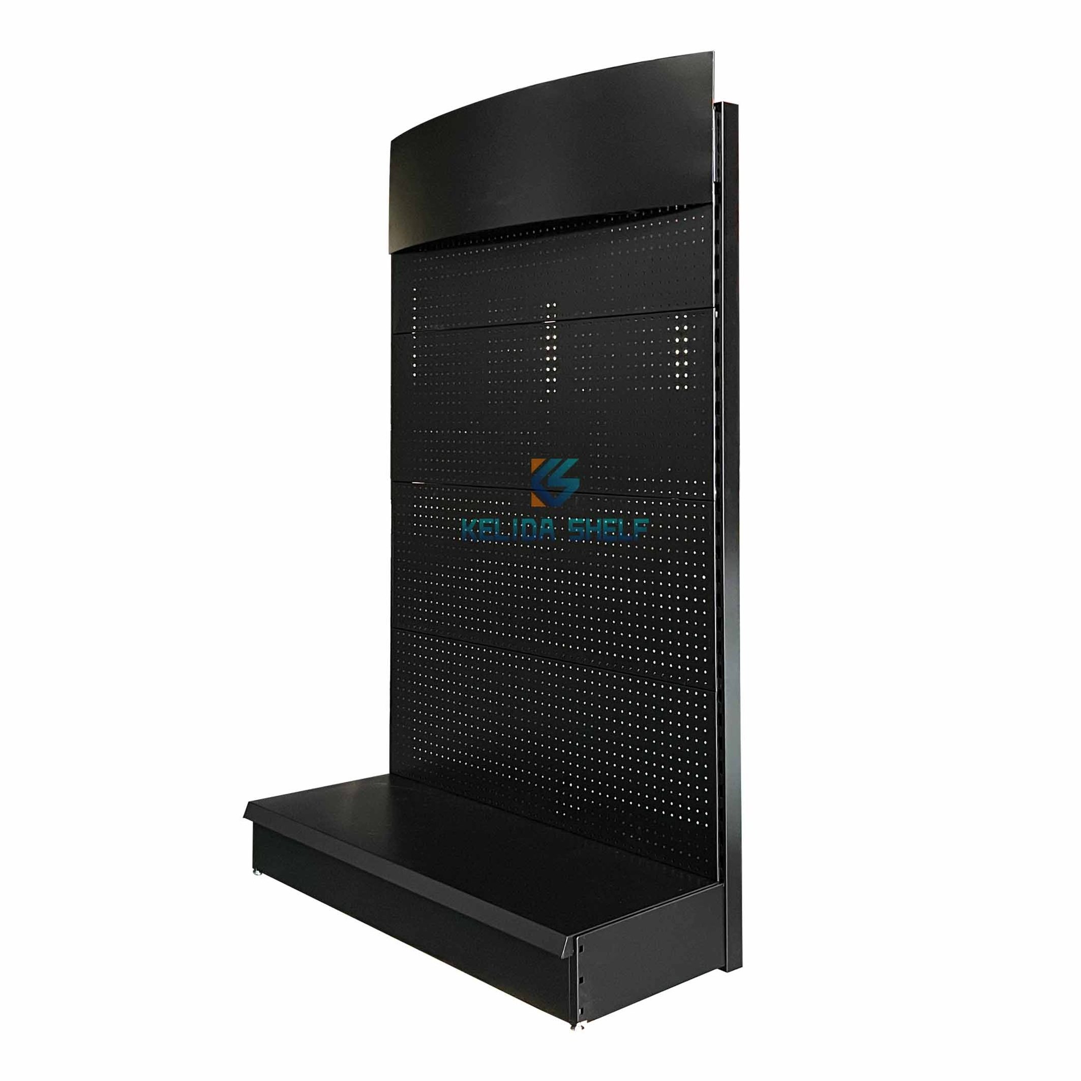 Premium Free Standing Metal Steel Pegboard Display With Hook Display Product Stand