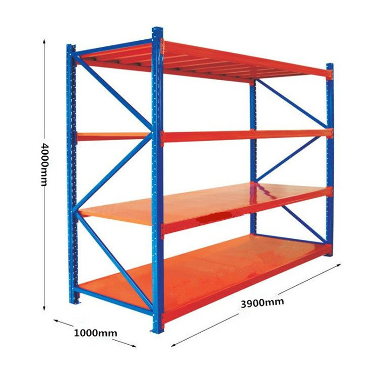 Metal Light Duty Warehouse Storage Rack Shelf, Shelves Racks Stainless Steel Cold Rolled Storage Shelf