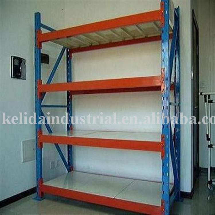 Metal Light Duty Warehouse Storage Rack Shelf, Shelves Racks Stainless Steel Cold Rolled Storage Shelf