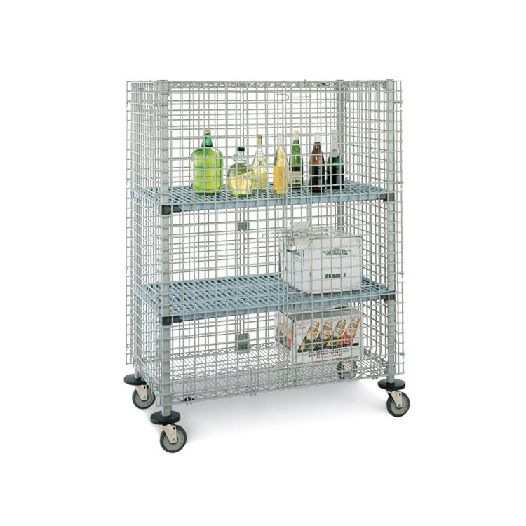 Stillage Cage Stackable Steel Stillages Collapsible For Warehousing Centers