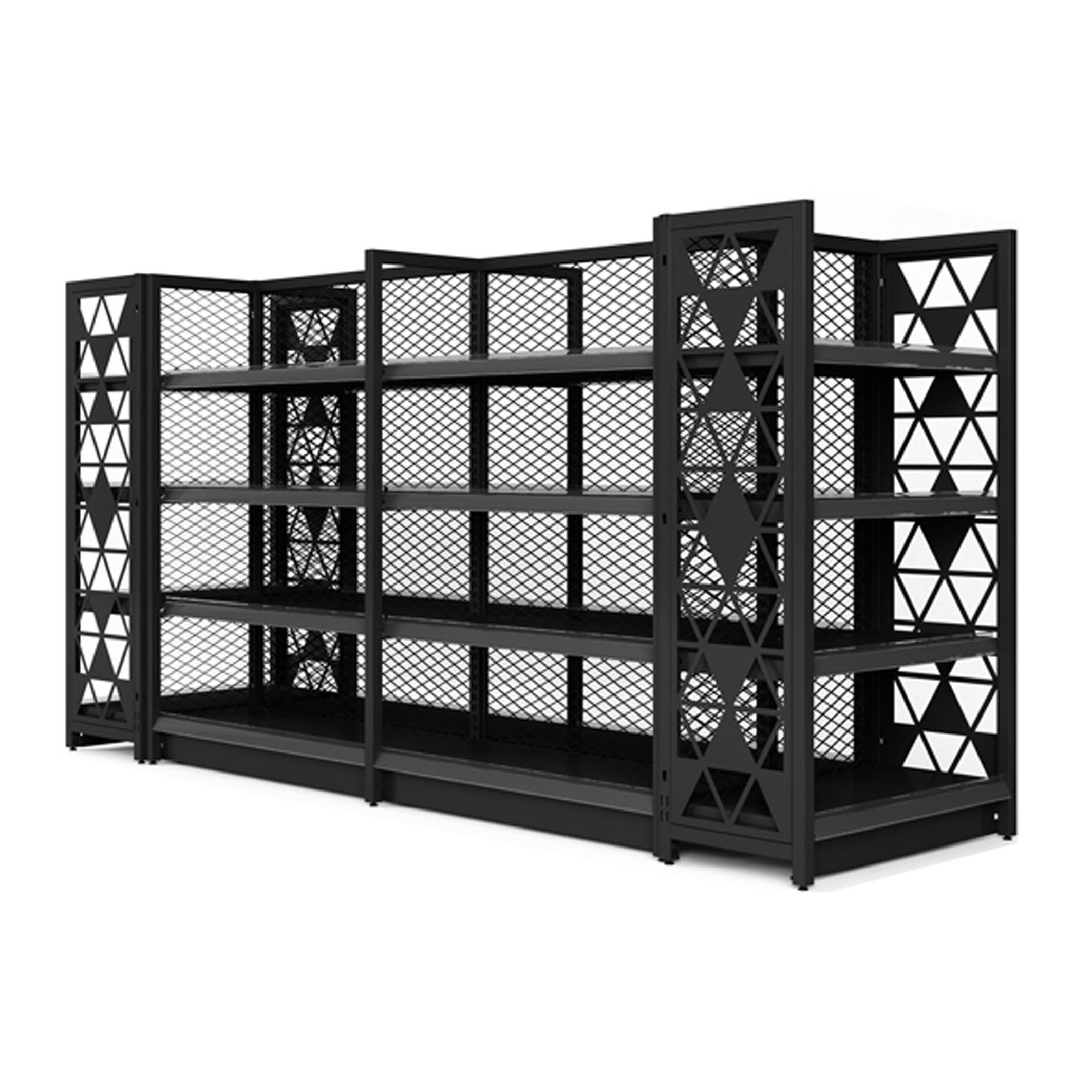 Gondola Shelving Supermarket Shelf Grocery Store Display Shelves For Retail Stores