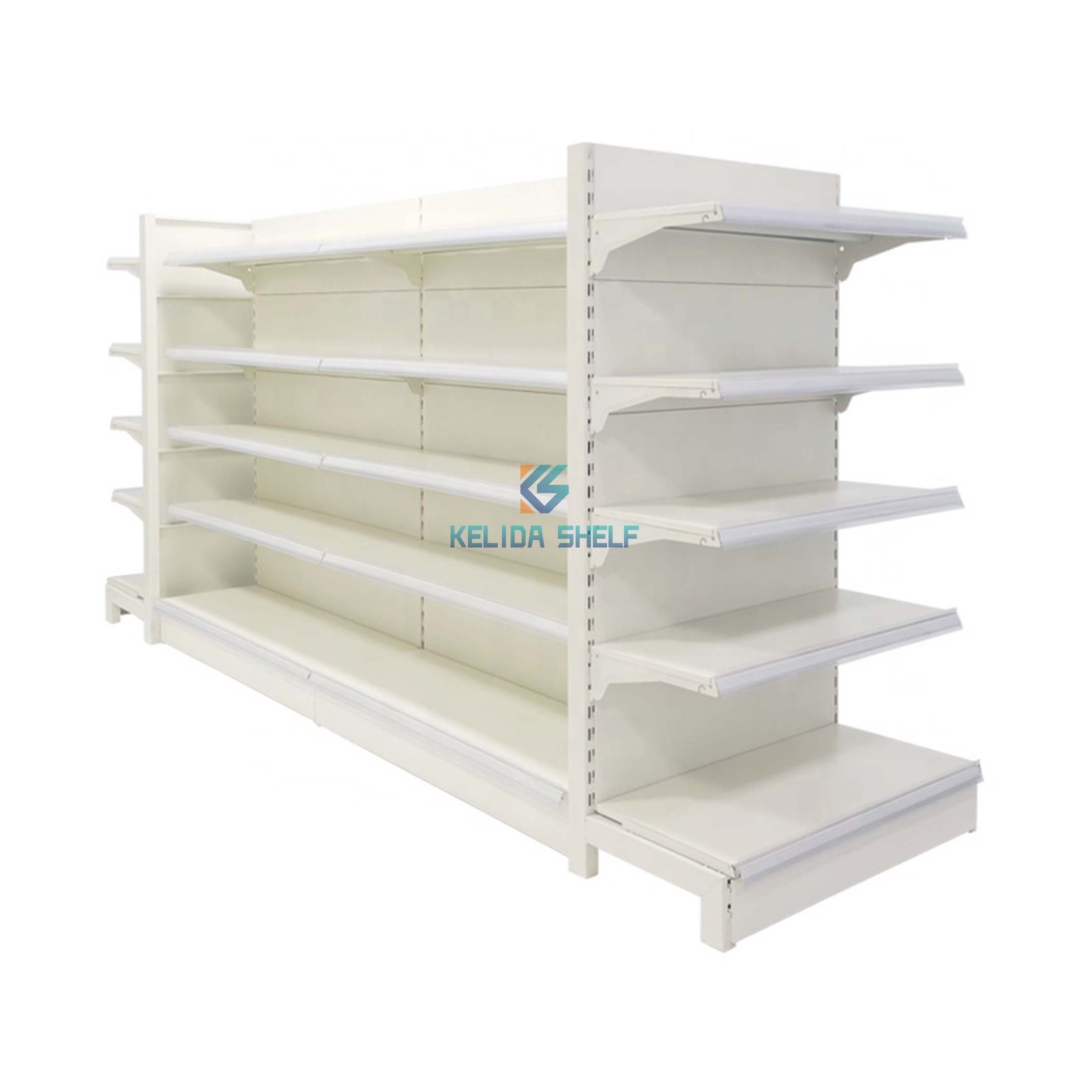 Factory Direct Sale Supermarket Rack Shelf Gondola Shelving With Label Estantes De Exhibidor