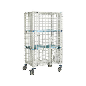 Stillage Cage Stackable Steel Stillages Collapsible For Warehousing Centers